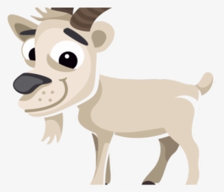 Goat Mountain Clipart Horns Clip Art Cartoon Transparent - Clipart Goat Png, Png Download, Free Download