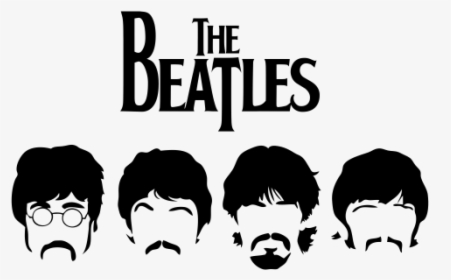 The Beatles Stencil Poster Wallpaper - Beatles Stencil, HD Png Download, Free Download