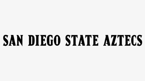 San Diego State Aztecs - San Diego State Aztecs Font, HD Png Download, Free Download