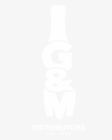 Logo White - G&m Distributors Logo, HD Png Download, Free Download