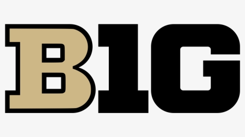 Big Ten Logo In Purdue"s Colors - Big Ten Logo Michigan, HD Png Download, Free Download