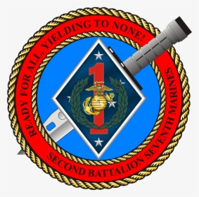 2-7 Battalion Insignia - 2nd Bn 7th Marines, HD Png Download, Free Download