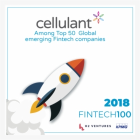 Cellulant Listed Among Top 2018 Global Fintech100 Companies - Cellulant, HD Png Download, Free Download