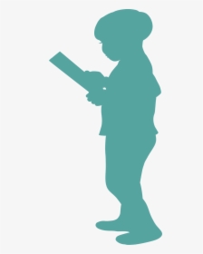 Boy Silhouette - Silhouette, HD Png Download, Free Download