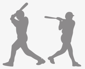 Baseball Pitcher Vector Graphics Batter Illustration - Softball Player Silhouette, HD Png Download, Free Download