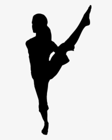 Female Yoga Pose 19 Silhouette Clip Arts - Pilates Sombra Png, Transparent Png, Free Download