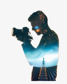 #freetoedit #photographer #photography #silhouette - Silhouette Photographer, HD Png Download, Free Download