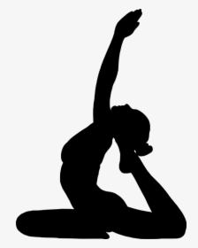 Yoga, Fitness, Exercise, Pose, Silhouette, Sonaaf - Yoga Pose Silhouette, HD Png Download, Free Download