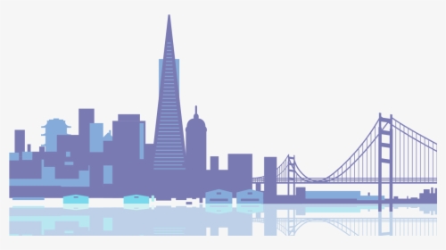 San Francisco Skyline Png - San Francisco Skyline Clipart, Transparent Png, Free Download