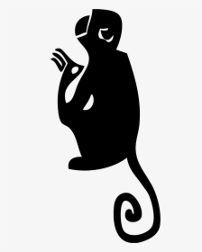 Transparent Monkey Silhouette Png - Illustration, Png Download, Free Download