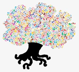 Human Leaves Tree Png Free - Clipart Banyan Tree, Transparent Png, Free Download