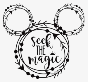 Download Silhouette Mickey Disney Seethemagic Freetoedit Silhouette Disney Svg Free Hd Png Download Kindpng