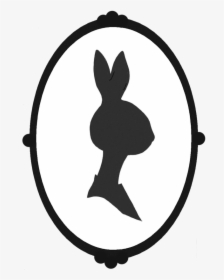 Clip Art Free Rabbit Download Clip - Silhouette, HD Png Download, Free Download