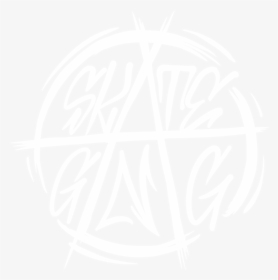 Skategang360 - Johns Hopkins Logo White, HD Png Download, Free Download