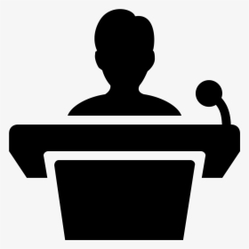 Lecturer Icon - Transparent Public Speaking Icon, HD Png Download, Free Download