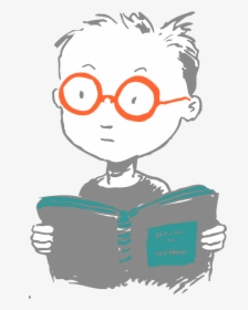 Reading Child Clip Art - Reading, HD Png Download, Free Download
