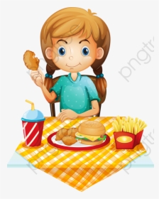 Eating Breakfast Clipart, HD Png Download, Free Download