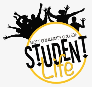 Mott Community College Student Life Logo - College Students Logo, HD Png Download, Free Download