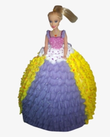 Barbie Doll Cake - Barbie, HD Png Download, Free Download