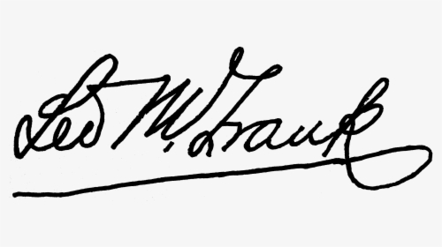 Leo Frank Signature, HD Png Download, Free Download