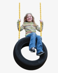 Swing Car Tire Snow Chains - Tire Swing Png, Transparent Png, Free Download