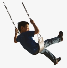 #ftestickers #boy #swing - Kids Swinging Png, Transparent Png, Free Download