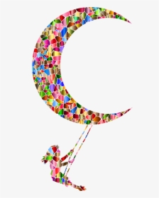 Polychromatic Tiled Lunar Swing Clip Arts - Circle, HD Png Download, Free Download