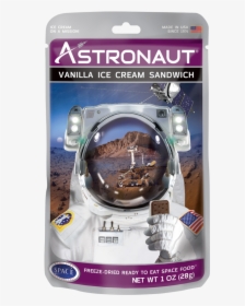Astronaut Freeze Dried Ice Cream Sandwich 200 Vanilla - Vanilla Sandwich Astronaut Ice Cream, HD Png Download, Free Download