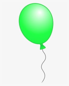Light Green Balloon Clip Art Clipart - Green Balloon Black Background, HD Png Download, Free Download