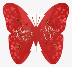 Butterfly Invitation Design Png, Transparent Png, Free Download