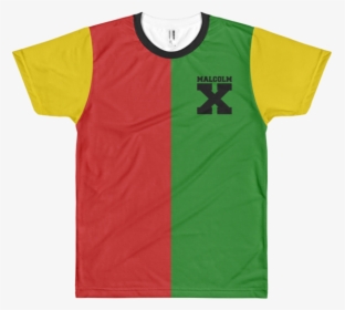 Malcolm X Vintage Style Baseball T-shirt - Active Shirt, HD Png Download, Free Download