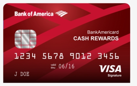 Bank Of America Cash Rewards Credit Card Review &benefits - Graphic Design, HD Png Download, Free Download