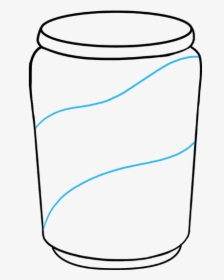 How To Draw Soda Can - Easy Can Drawing, HD Png Download, Free Download