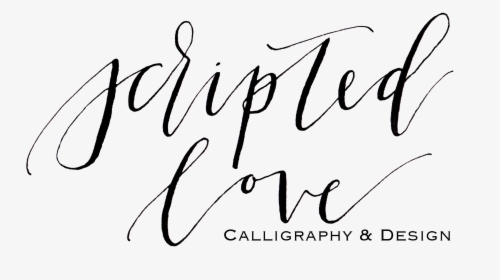 Scripted Love Calligraphy - Calligraphy, HD Png Download, Free Download