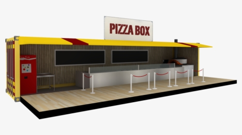 Container Pizza Shop, HD Png Download, Free Download