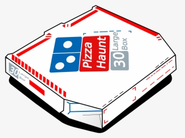 Pizza Haunt Clip Arts - Cartoon Pizza Box Png, Transparent Png, Free Download