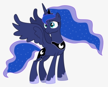 Princess Luna Princess Celestia Pony Mammal Vertebrate - My Little Pony Luna Png, Transparent Png, Free Download