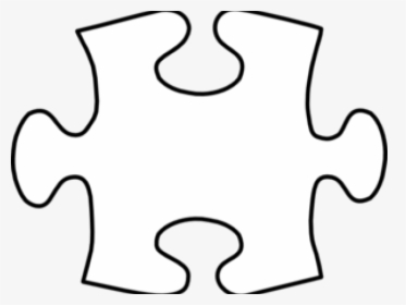 Pice Clipart Autism Puzzle - White Puzzle Piece Clip Art, HD Png Download, Free Download