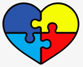 Autism Awareness Heart Svg, HD Png Download, Free Download