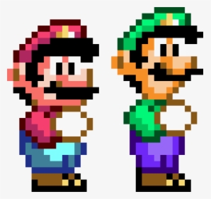 16 Bit Mario Png - Mario From Super Mario World, Transparent Png, Free Download