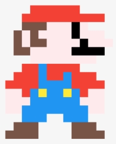 Mario Pixel Art - 8 Bit Mario, HD Png Download, Free Download