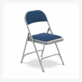 Padded Metal Folding Chair, HD Png Download, Free Download