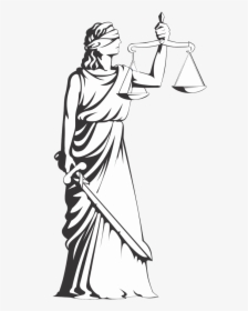 Clip Art Lady Justice Vector - Themis Png, Transparent Png, Free Download