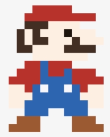 #mario #luigi #pixel - Mario Pixel Art Animation, HD Png Download, Free Download