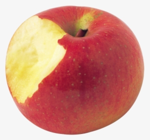 Manzana Verde Apple Food Biting - Bitten Apple Png, Transparent Png, Free Download