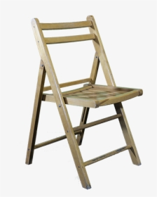 Wood Folding Chair - Folding Chair, HD Png Download, Free Download