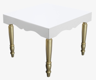 Avalon Chic Square Gold Dining Table - Coffee Table, HD Png Download, Free Download