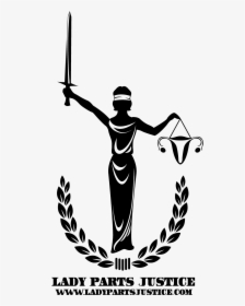 So Excited To Welcome Lady Parts Justice To The Roster - Lady Of Justice Logo, HD Png Download, Free Download