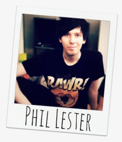55 Images About Youtube On We Heart It - Cute Phil Lester, HD Png Download, Free Download