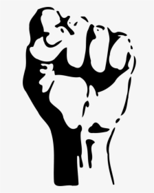 Closed Fist Chibi - Civil Rights Movement Png, Transparent Png, Free Download